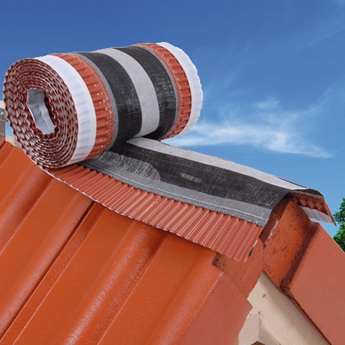 Аэроэлемент конька/хребта Universal, 5/0.295 м, красный, KLOBER