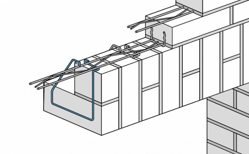 Хомут для комбинированной кладки BAUT SKK 50-170-2